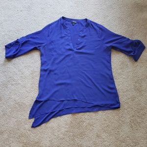 The Limited brand asymmetric hemmed  blouse